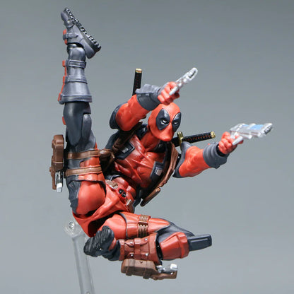 Deadpool 2.0 Grey Action Figure Movable Joints Toy