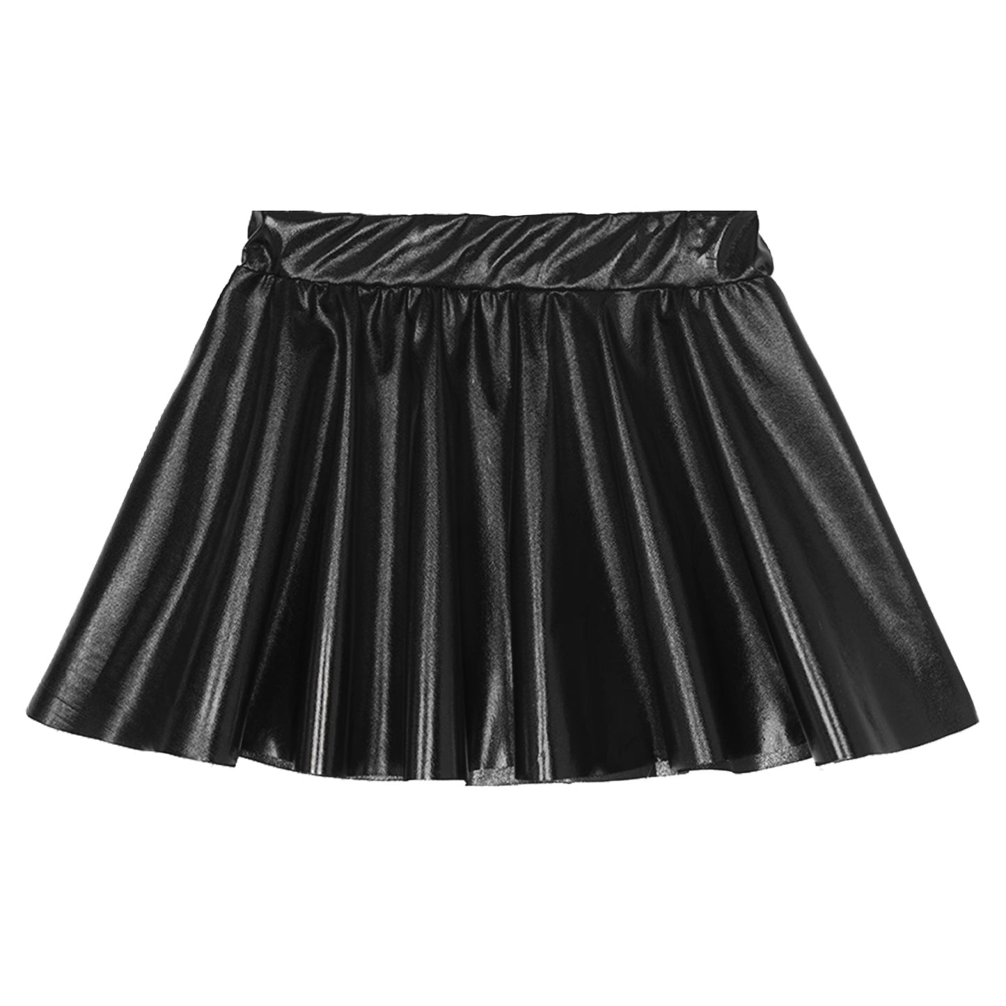 Girls Metallic Pleated Skirt (Age 2-16 YRS)