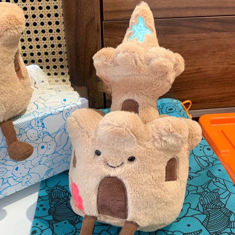 Plush Sand Castle Plush Toy - 30cm