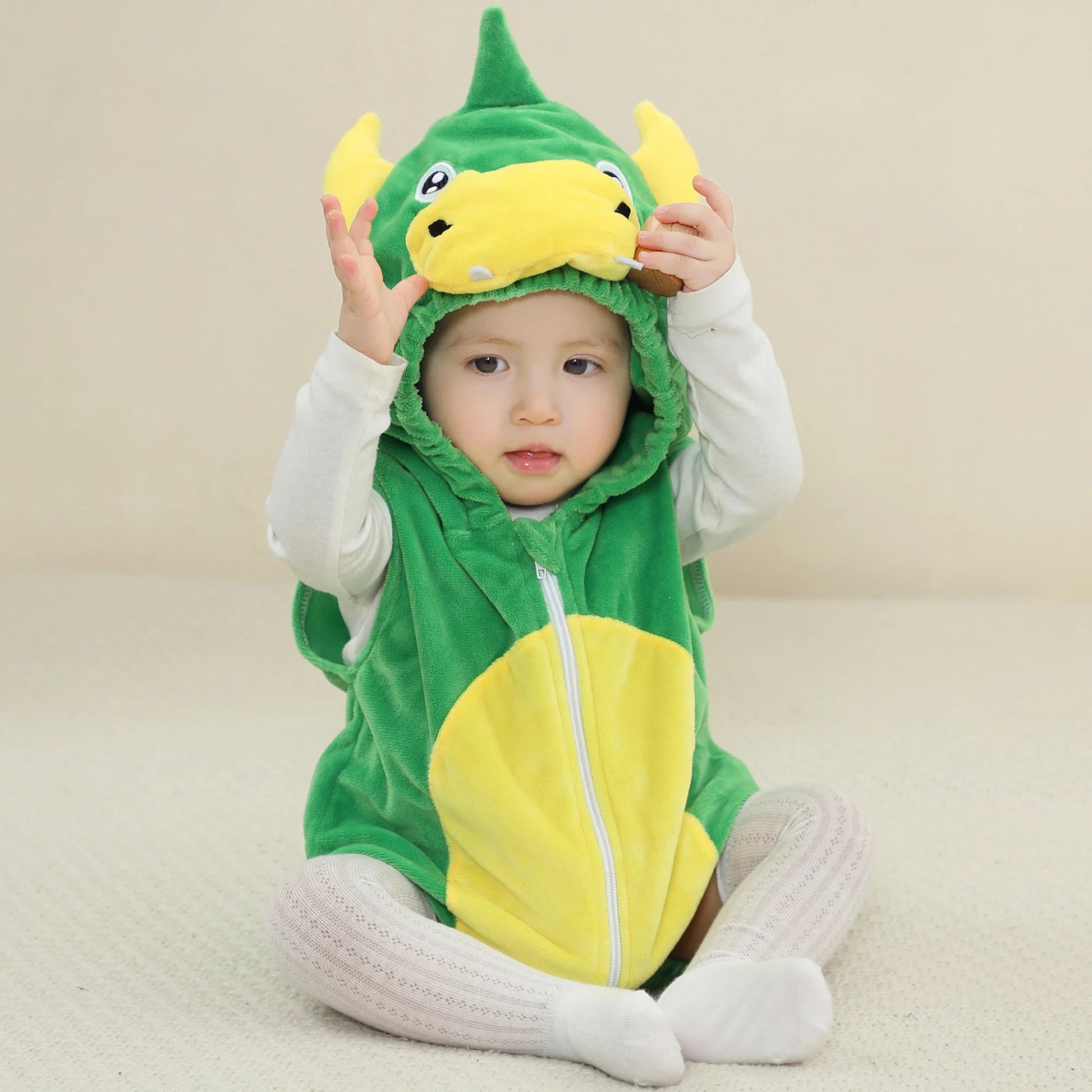 MICHLEY Spring Giraffe Baby Romper Bodysuit Sleeveless Newborn Clothes Infant Toddler Clothing Romper Halloween For Girl Boy