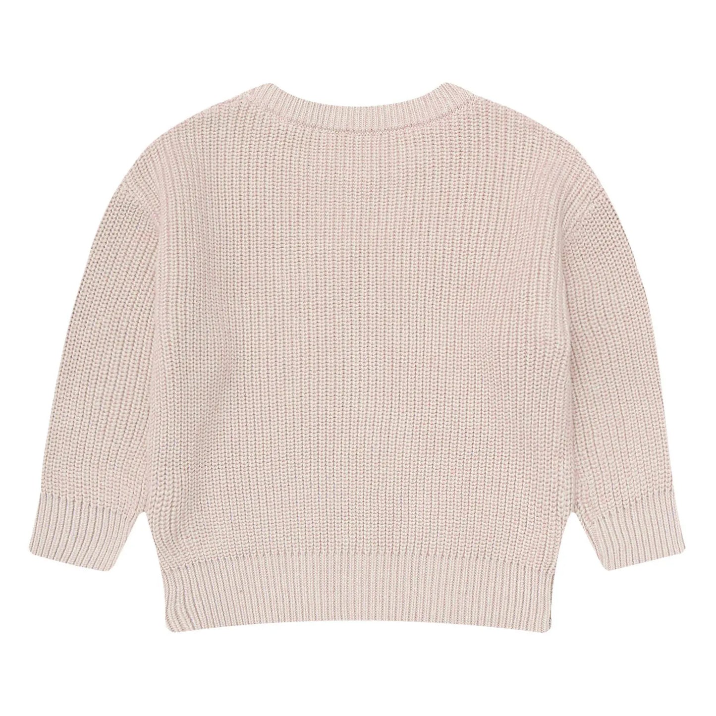 Girls Knitted Embroidered Jumper (Age 3M-6YRS)