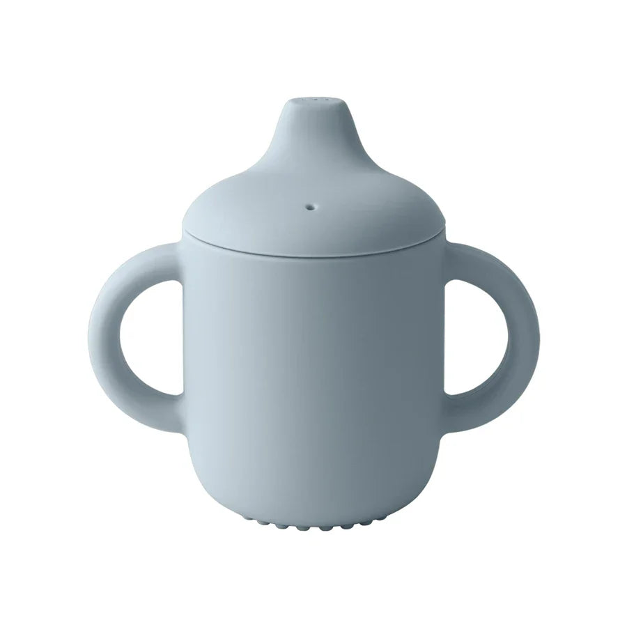 Baby Feeding Silicone Drinking Sippy Cups Pebble