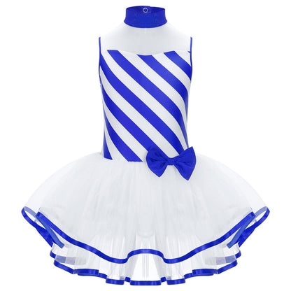 Girls Ballerina Fairy Prom Leotard Dress (Age 4-14 YRS)