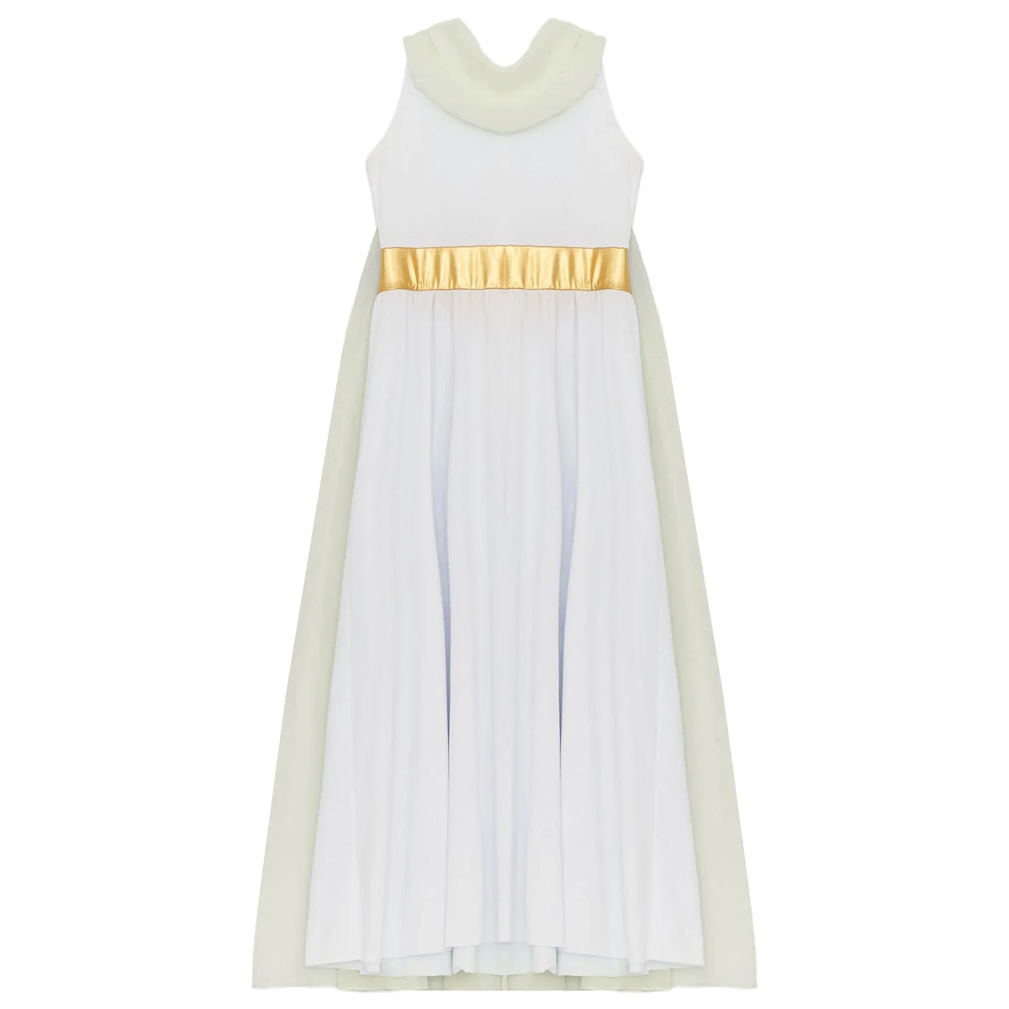 Girls Roman Grecian Athena Split Costume Dress (Age 6-16 YRS)