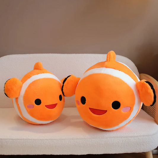Plush Fluffy Clownfish Pillow Toys l Stuffed Toy - 50-60cm