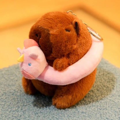 Plush Cute Capybara Stuffed Toy Hoodie with Wings - 12cm 19