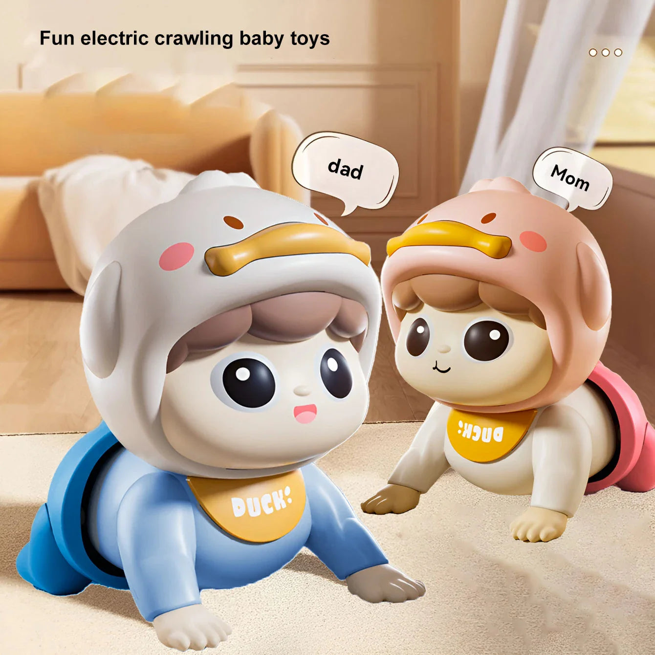 Crawling Baby Early Education Toy