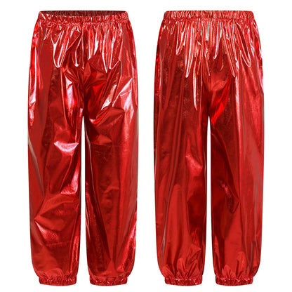 Kids Metallic Dance Trousers (Age 24M-16 YRS)