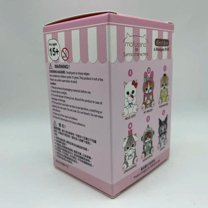 Mofusand x Sanrio Characters Vinyl Dolls – Finished Model Figures | Hello Kitty, Kuromi, My Melody & More Multi Random Box 1 pcs