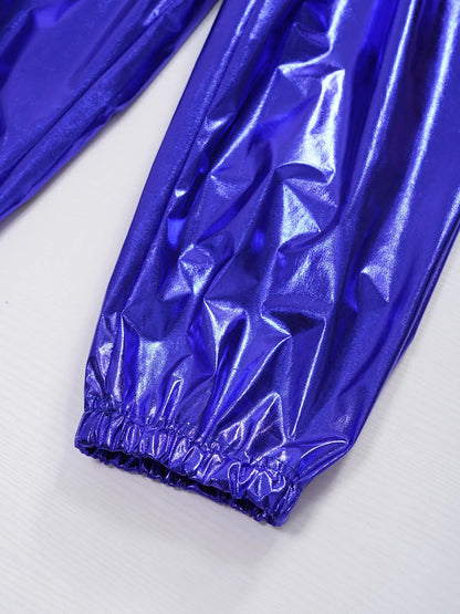 Kids Metallic Dance Trousers (Age 24M-16 YRS)