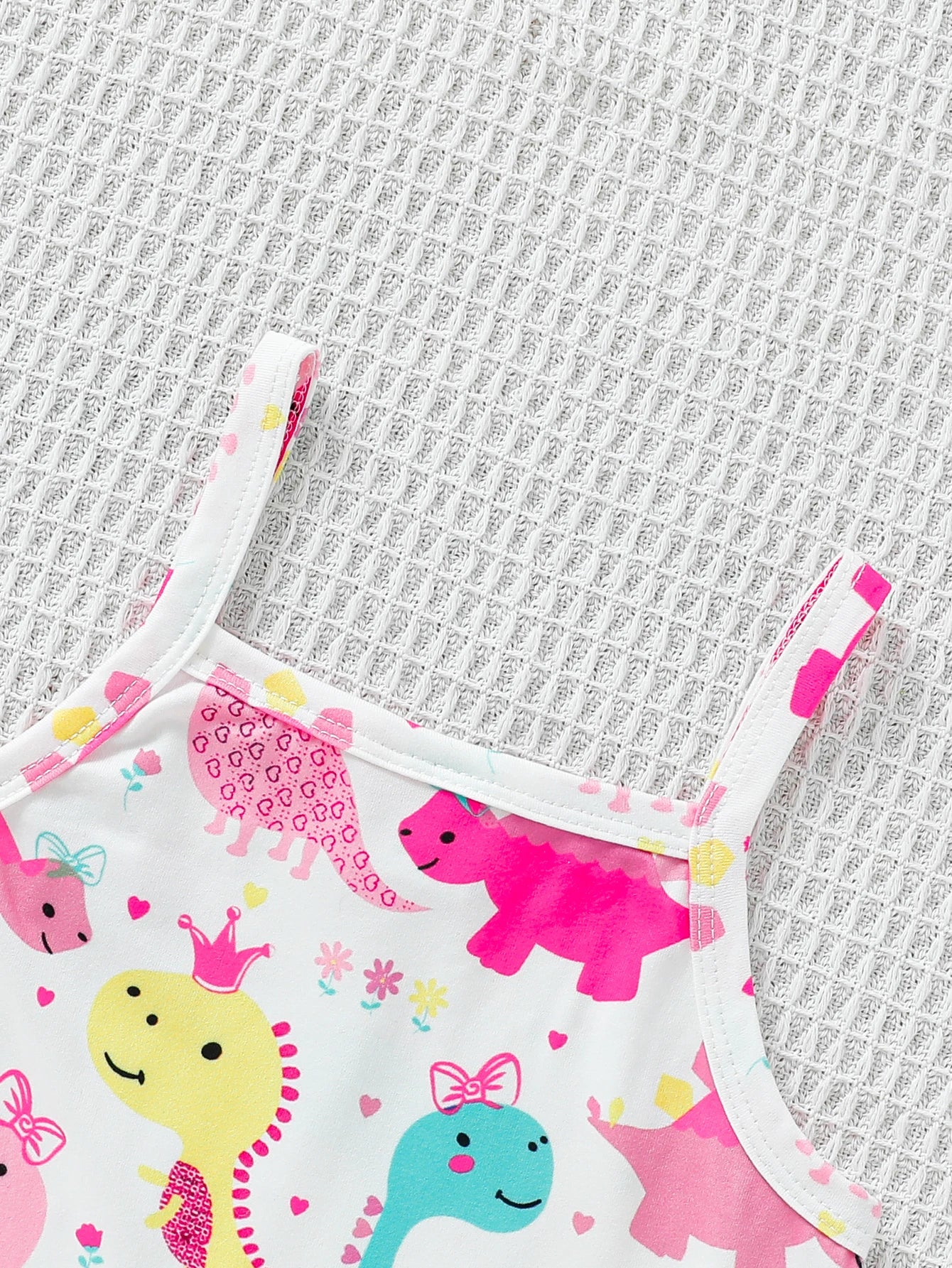 Girls Dinosaur Print Summer Dress (Age 3-7 YRS)