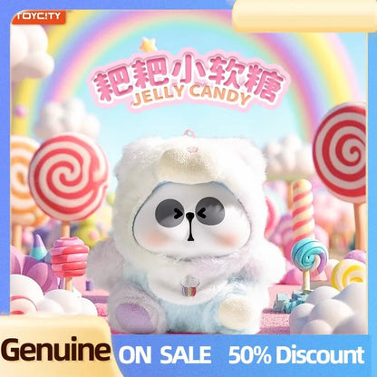 Genuine Mr.Pa Candy Series Blind Box Little Panda Candy Vinyl Face Doll Bag Pendant Mystery Box Kawaii Collect Toy Girl'S Gift