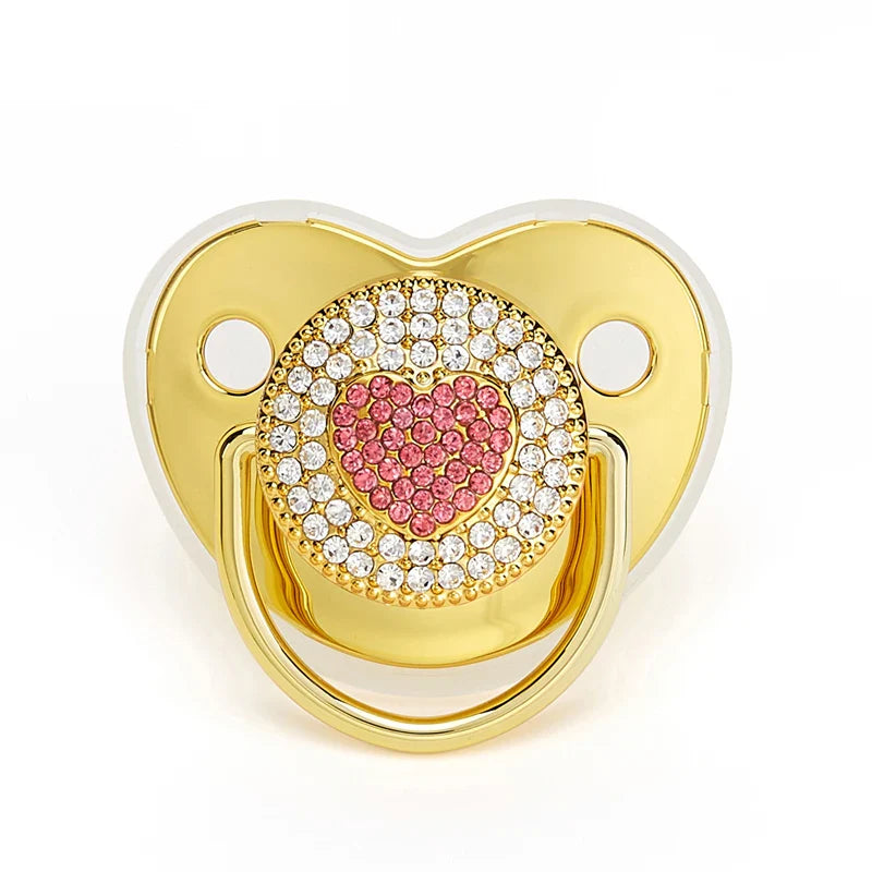 Baby Luxury Rhinestone Zircon Pacifier Dummy