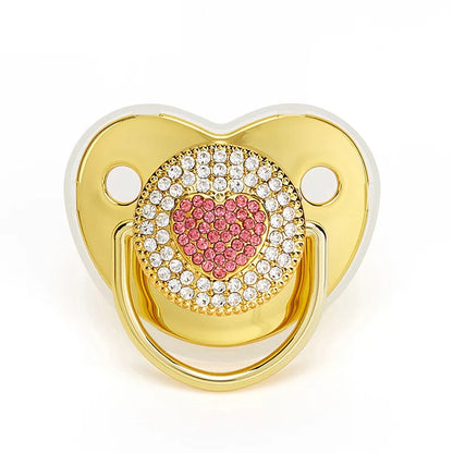Baby Luxury Rhinestone Zircon Pacifier Dummy