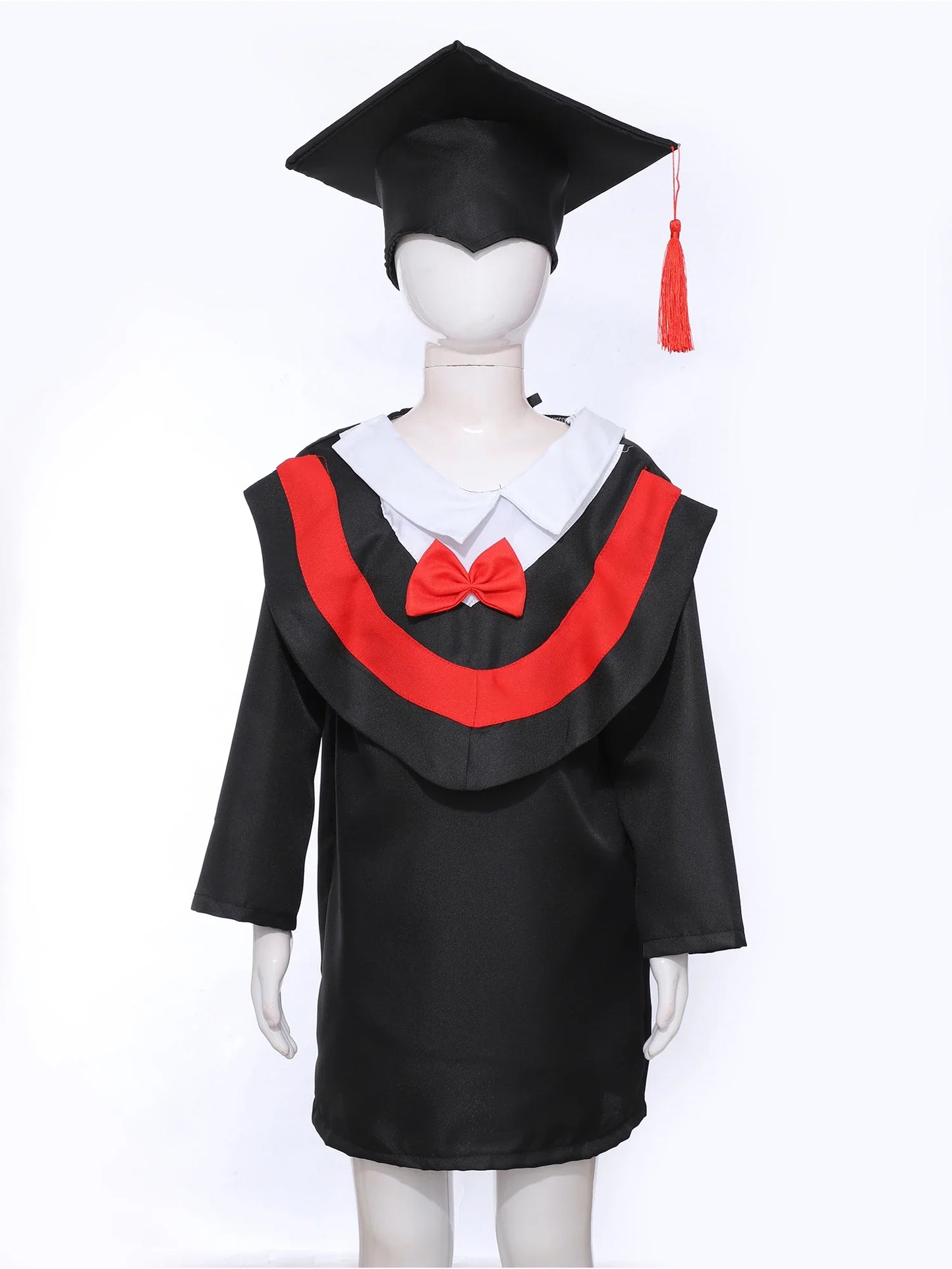 Kids Graduation Gown With Tassel Cap (Age 4-12YRS)