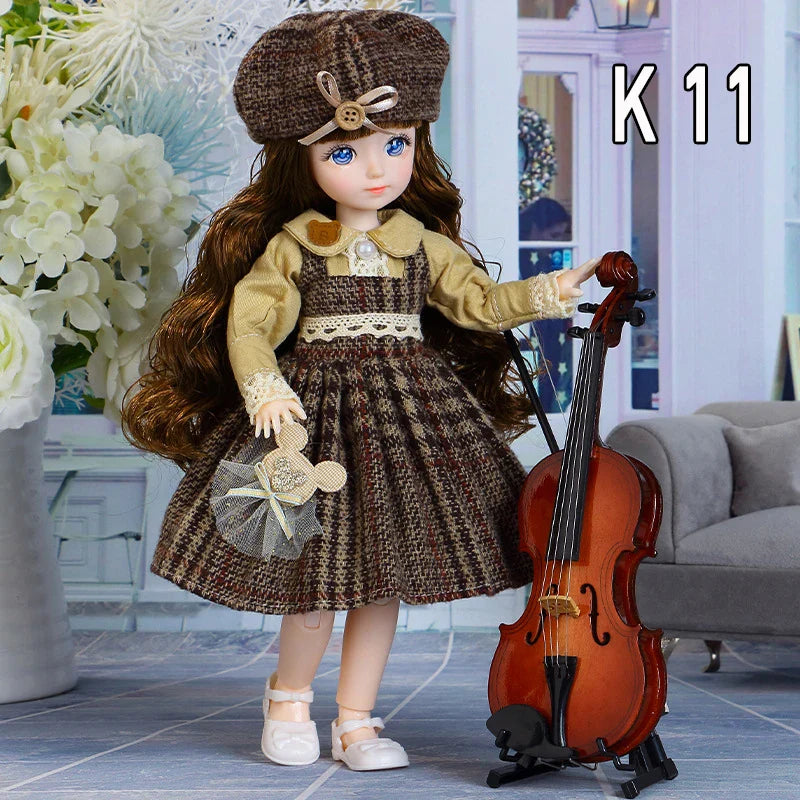 BJD Dolls Princess Joint Movable Joints - 30cm K-11 30 cm