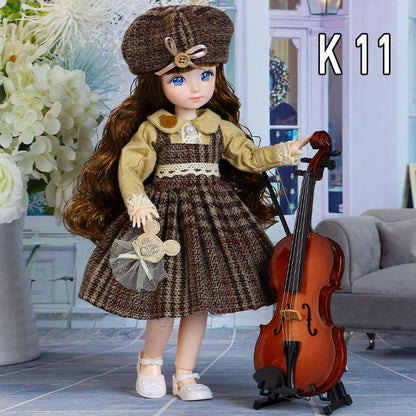 BJD Dolls Princess Joint Movable Joints - 30cm K-11 30 cm