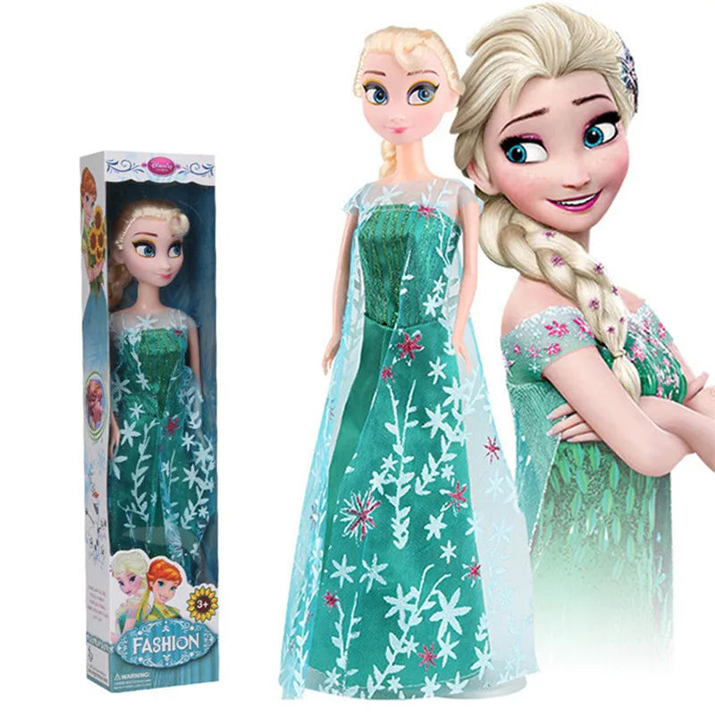 Frozen Princess Snow White Ariel The Little Mermaid Elsa The Snow Queen Classic Fashions Doll Action Figure Children Toys G