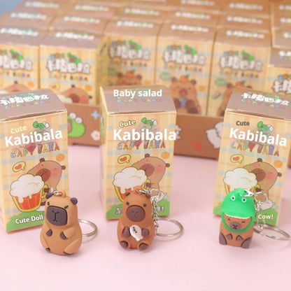 Capybara Blind Box Keychains
