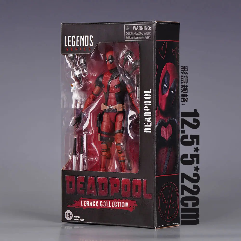 Deadpool & Wolverine Action Figure X-Men Movable Joints Toy