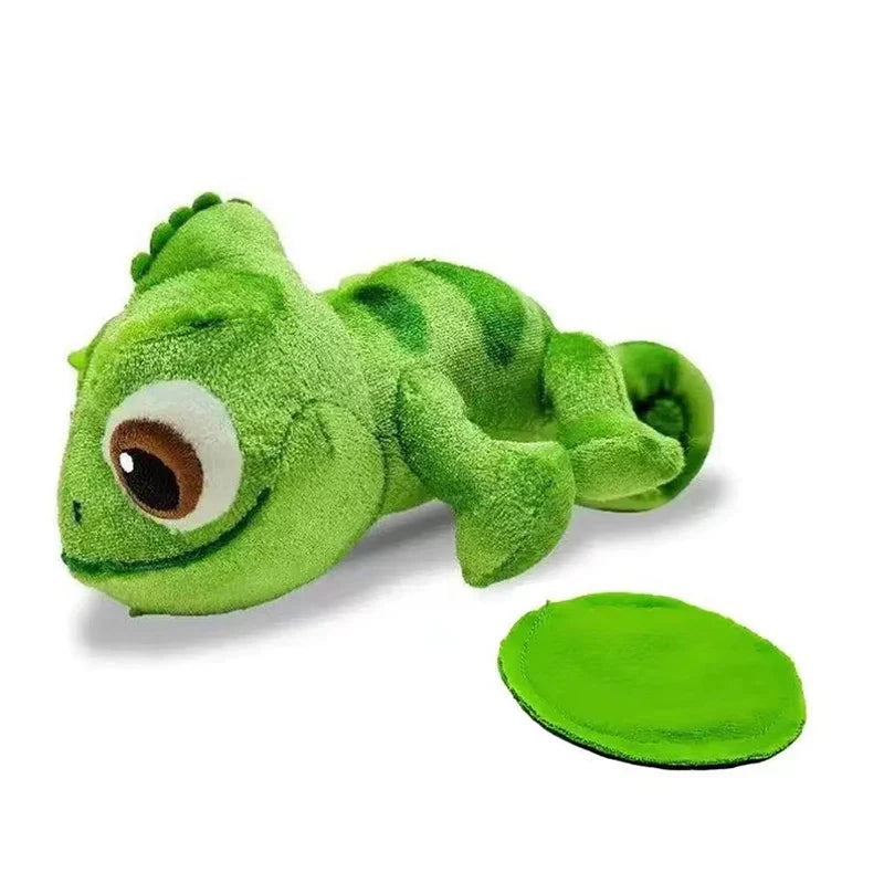 Plush Pascal Rapunzel Chameleon Stuffed Toy - 15cm Green