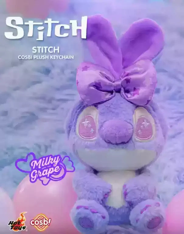 Disney Stitch Cosbi Plush Keychain Blind Box