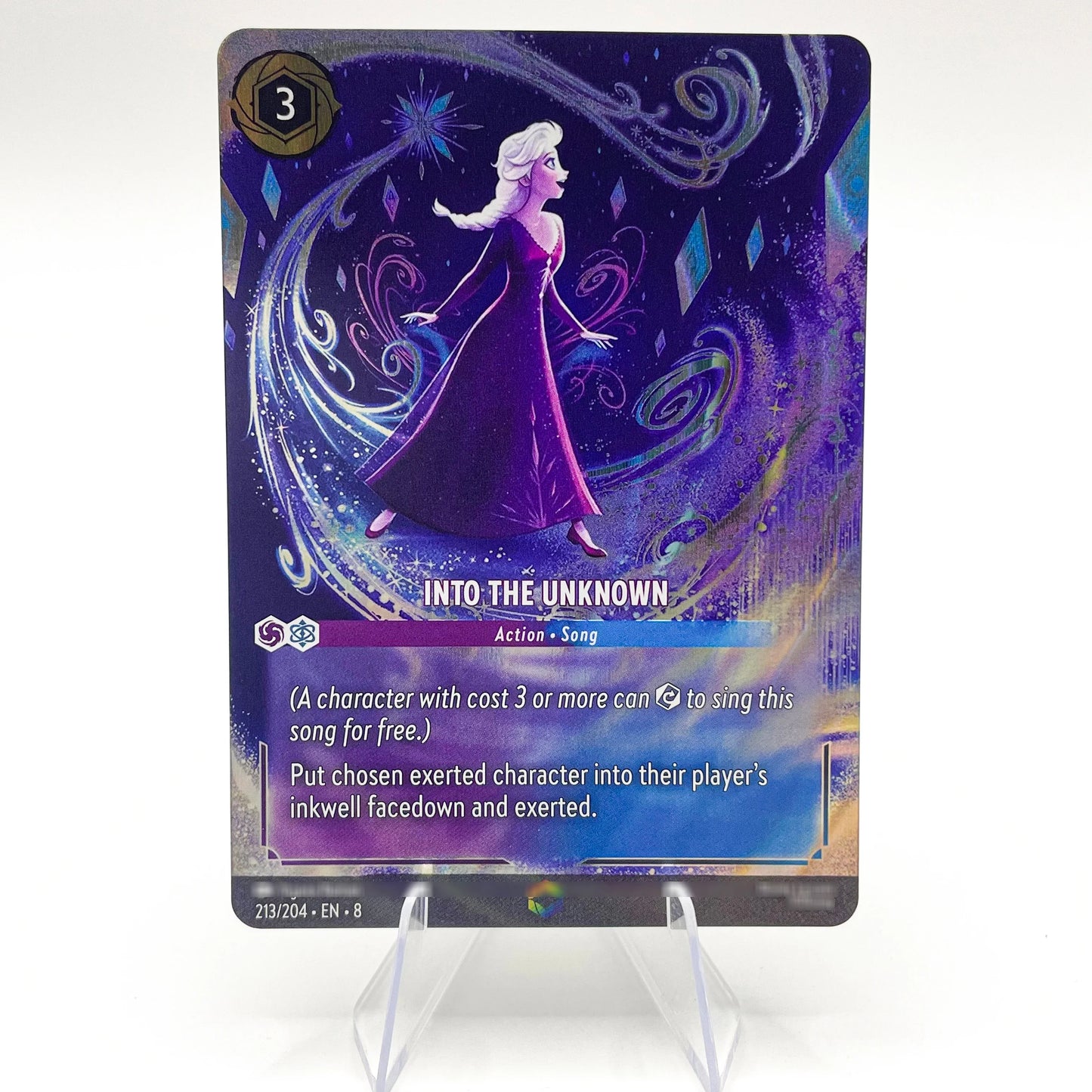 Lorcana Proxy Chapter 8 – Enchanted Foil TCG Card Set | Mushu, Perdita, Bambi, Lilo, Jasmine, Kuzco | English Edition 213-EN-8