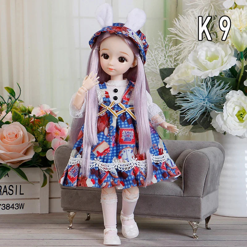 BJD Dolls Princess Joint Movable Joints - 30cm K-9 30 cm