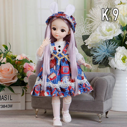 BJD Dolls Princess Joint Movable Joints - 30cm K-9 30 cm