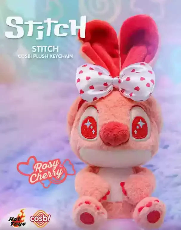 Disney Stitch Cosbi Plush Keychain Blind Box