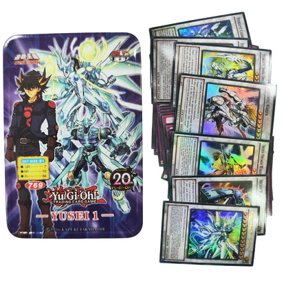 Yu-Gi-Oh! Exodia Pack – English Holographic Duel Card Set with Golden White Dragon & Tin Box | Collector’s Edition