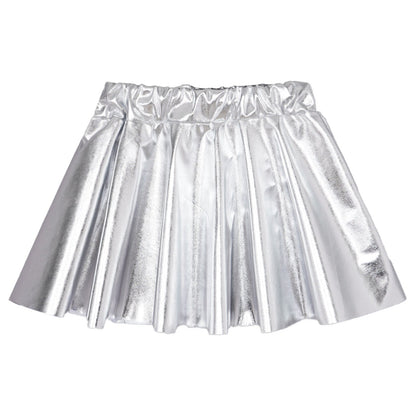 Girls Metallic Pleated Skirt (Age 2-16 YRS)