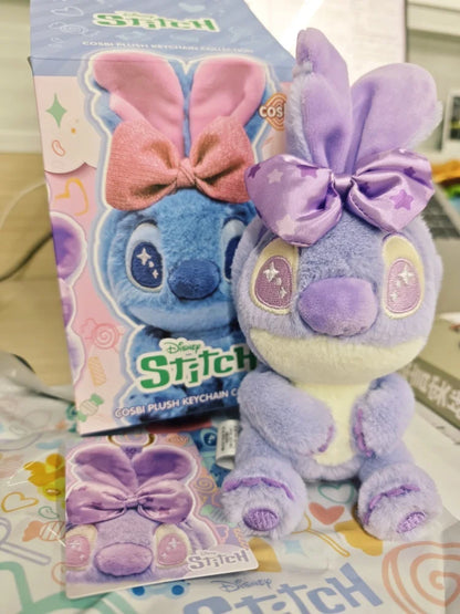Disney Stitch Cosbi Plush Keychain Blind Box