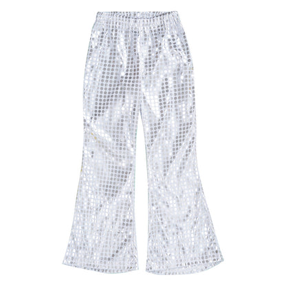 Kids Sequin Flared Trousers (Age 24M-16YRS)