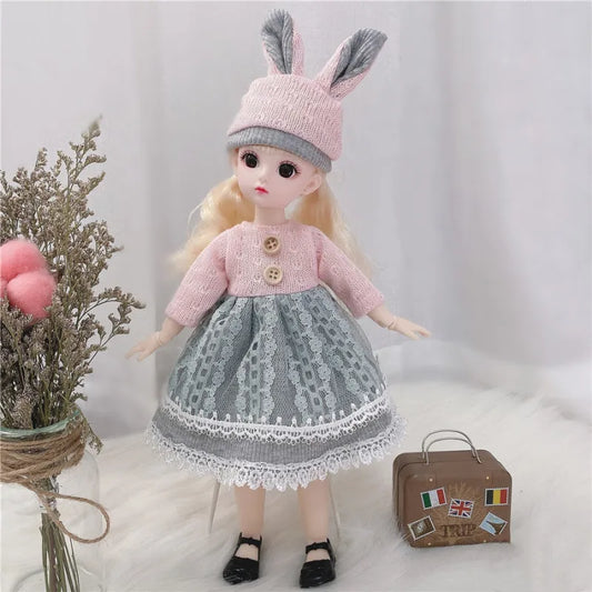 BJD Moveable Joints Doll - 30cm