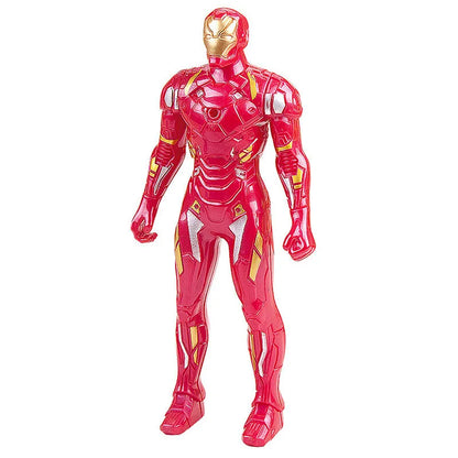 Avengers Superhero Action Figure – Spider‑Man / Iron Man / Hulk / Captain America | Movable Joints • Luminous Hand • Collectible Toy B