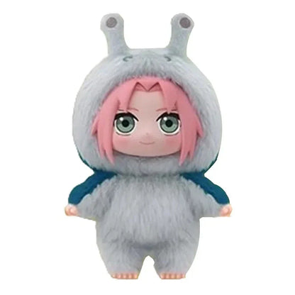 Naruto Beast Party Plush Keychain Blind Box, No box 5