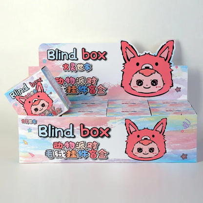 Huoling Family Never End Serie Cute Blind Box Vinyl Doll Mystery Bag Kawai Tide Play Desktop Decoration Collect Pendant Toy Gift