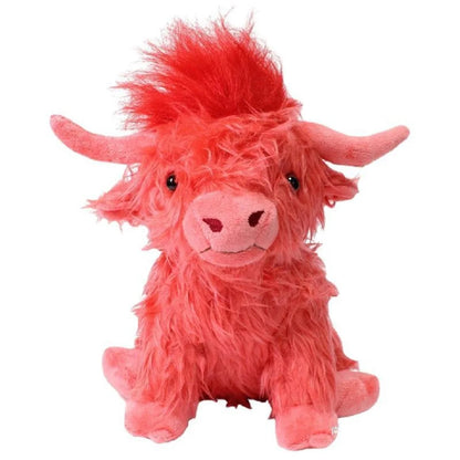 Plush Cute Highland Cow Stuffed Toy - 25cm