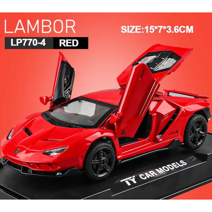BDTCTK 1:32 Scale Diecast Model of The Lamborghini Centenario LP770-4 Toy