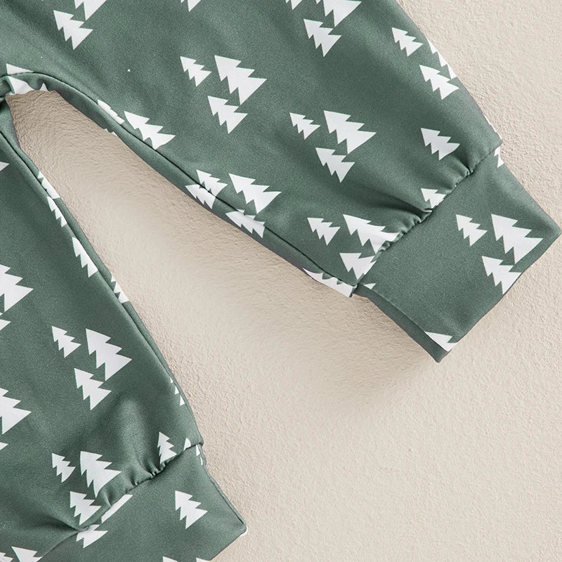 Baby 1st Christmas Bodysuit Trousers & Hat (Age Newborn-18M)