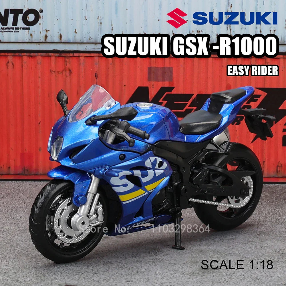 MSZ 1:18 Suzuki GSX-R1000 Motorcycle Toy