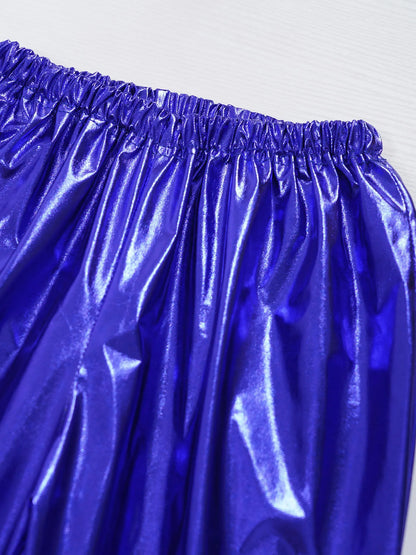 Kids Metallic Dance Trousers (Age 24M-16 YRS)
