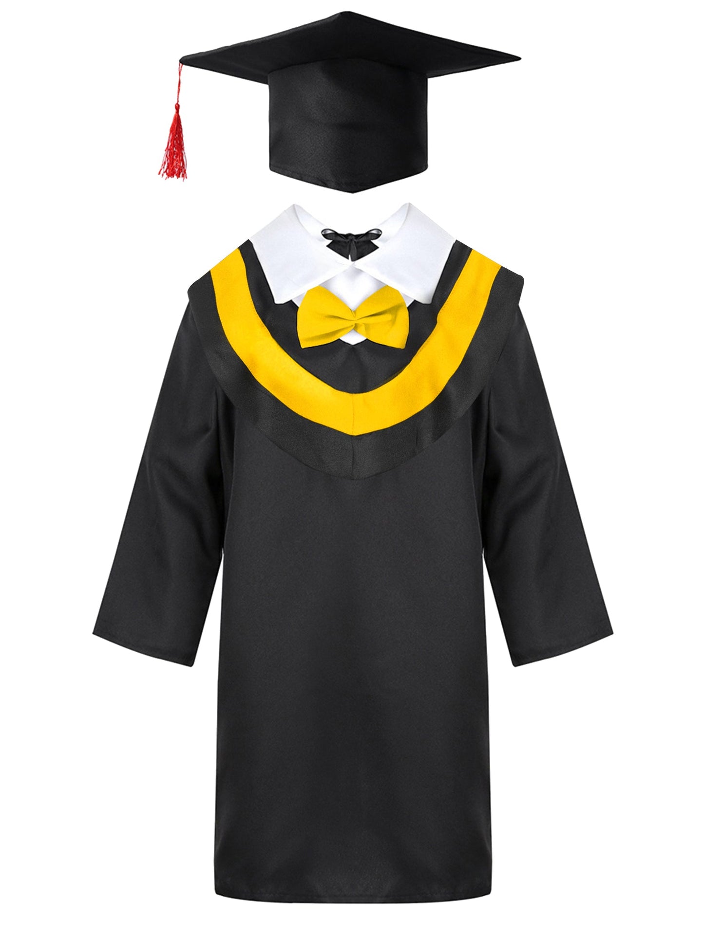 Kids Graduation Gown With Tassel Cap (Age 4-12YRS)
