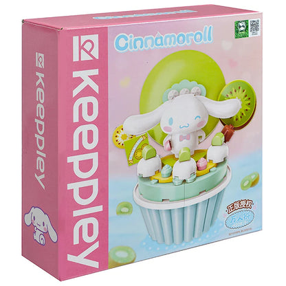 Sanrio Cake Cup DIY Building Block Figures – Hello Kitty, Kuromi, My Melody & More Multicolor With Box K20815