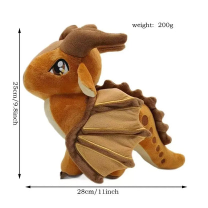 Wings of Fire Plush Toys Dragon Soft Stuffed Animal Doll Cute Companion Special Gift for Kids Boys and Girls or Room Decoration