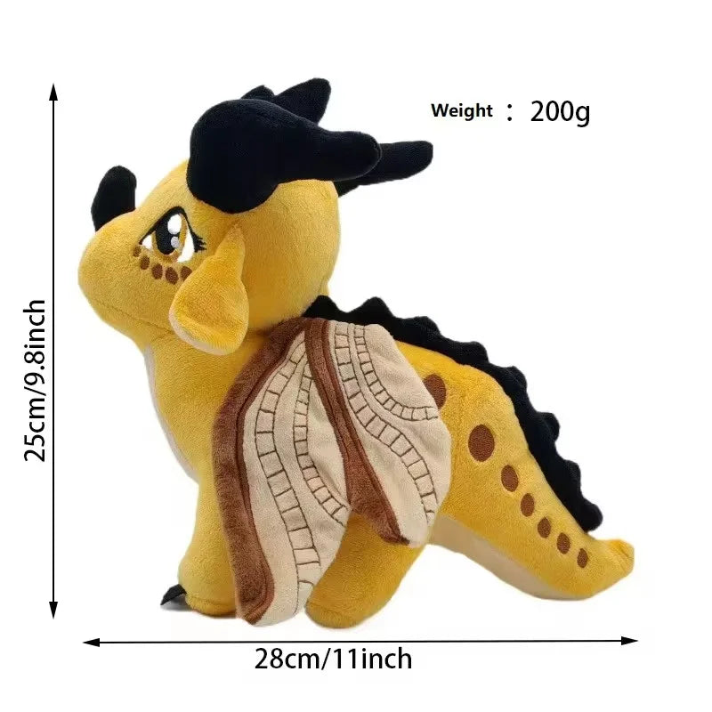 Wings of Fire Plush Toys Dragon Soft Stuffed Animal Doll Cute Companion Special Gift for Kids Boys and Girls or Room Decoration