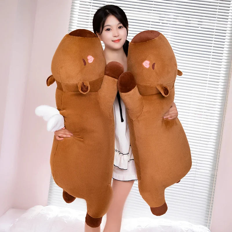 Giant Plush Capybara Stuffed Doll Pillow - 60cm-100cm