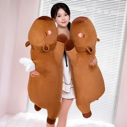 Giant Plush Capybara Stuffed Doll Pillow - 60cm-100cm