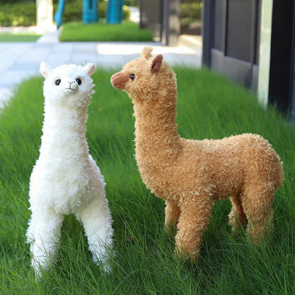 Large Alpaca Plush Stuffed Doll Llama Toy - 38-80CM